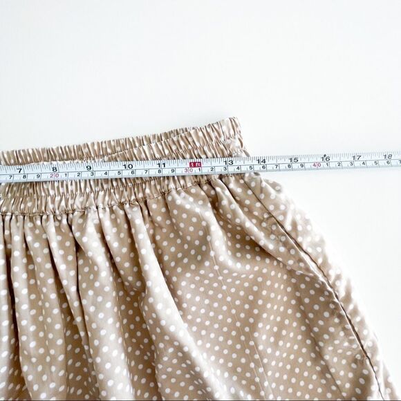 Compania Fantastica // beige skirt with polka dots // Size Medium // EUC - Picture 5 of 7